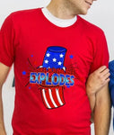 2024 Spring / Summer T-Shirt  "4th of July EXPLODES"