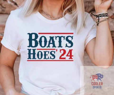 2024 Spring / Summer T-Shirt  "Boats & Hoes"