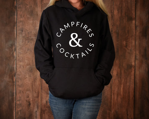 2024 Spring / Summer T-Shirt  "Campfire & Cocktails"