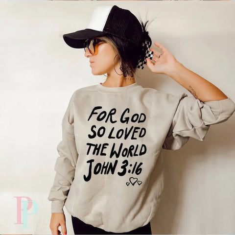 "For God"