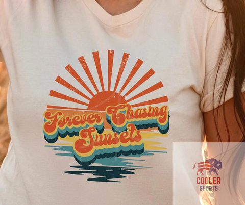 2024 Spring / Summer T-Shirt  "Forever Chasing Sunsets"