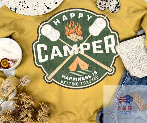 2024 Spring / Summer T-Shirt  "Happy Camper"