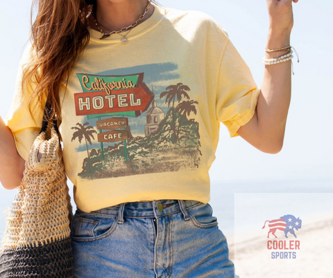 2024 Spring / Summer T-Shirt  "California Hotel"