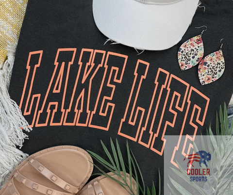 2024 Spring / Summer T-Shirt  "Lake Life PUFF"