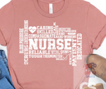 2023 Spring / Summer   "Nurse Word Art"