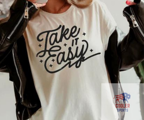 2024 Spring / Summer T-Shirt  "Take It Easy"