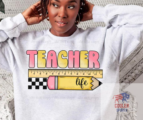 2024 Spring / Summer T-Shirt  "Teacher Life"