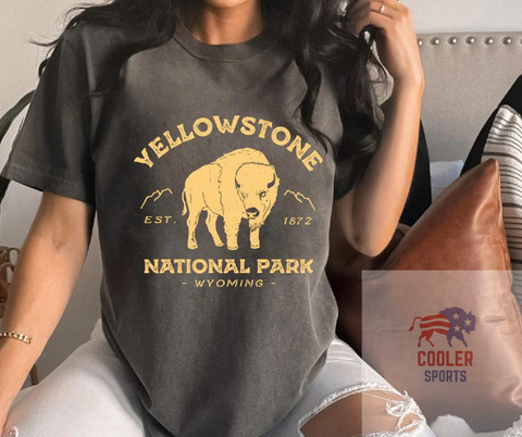 2023 Spring / Summer T-Shirt  "Yellowstone National Park"