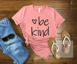 2023 Spring / Summer T-Shirt  "Be Kind Heart"