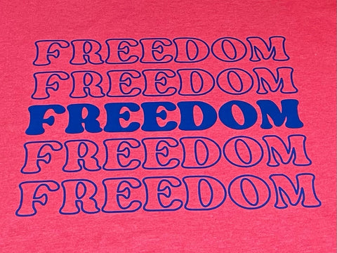 2024 Spring / Summer T-Shirt  "FREEDOM Repeating"
