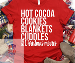 2021 Thanksgiving / Christmas "Hot Cocoa Cookies Blankets"