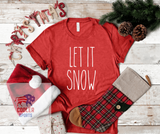 2021 Thanksgiving / Christmas "Let It Snow"