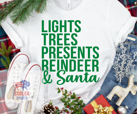 2021 Thanksgiving / Christmas "Lights Trees Presents"