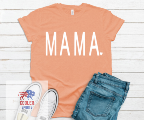 2024 Spring / Summer T-Shirt  "Mama Heart"