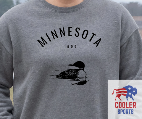 2024 Spring / Summer T-Shirt  "Minnesota Loon 1858"