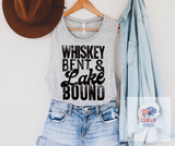 2021 Spring / Summer T-Shirt  "Whiskey Bent Lake Bound"